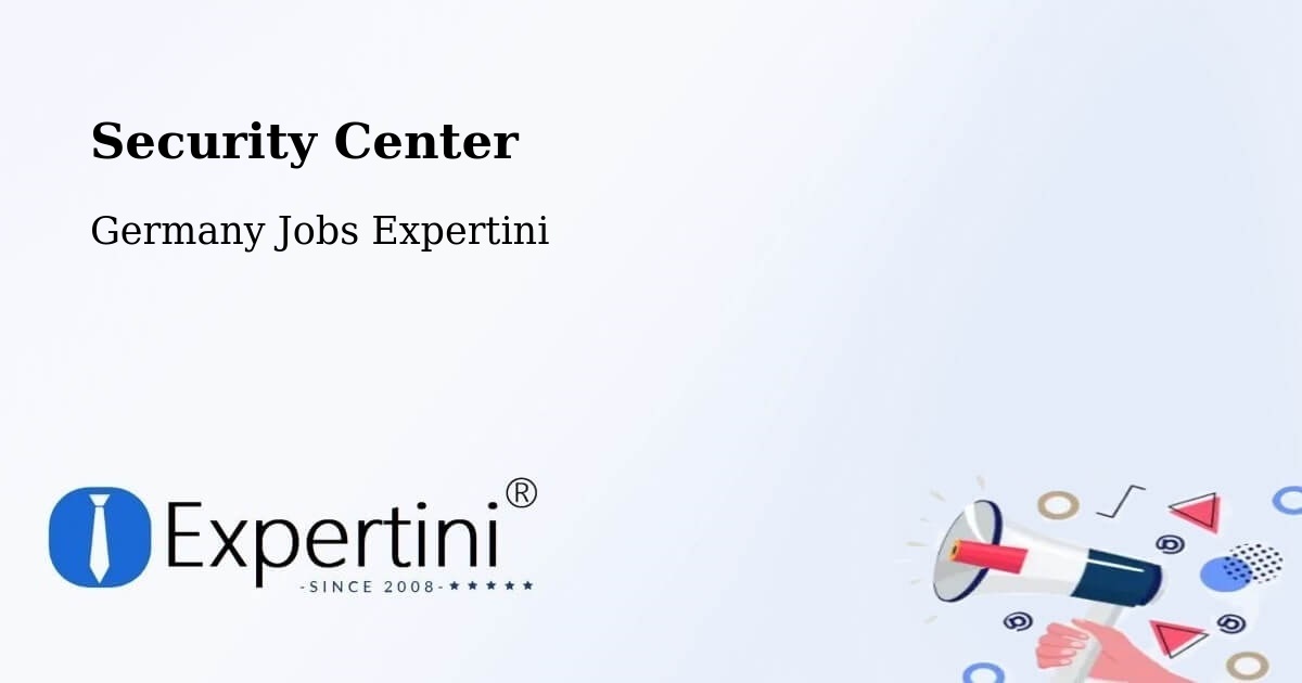 Security & Compliance – Bad Lobenstein - Germany Jobs Expertini
